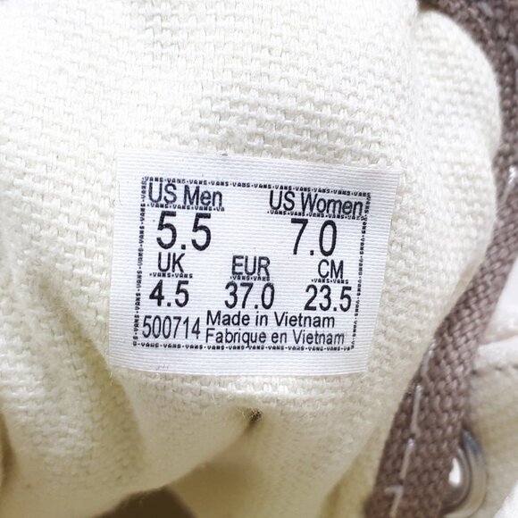 Vans Old Skool Stacked Platform Shoe Sneaker Cobblestone Gray Womens Size 7 US - Picture 9 of 12